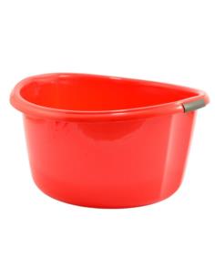 Miska plastikowa Solidna 30L czerwona