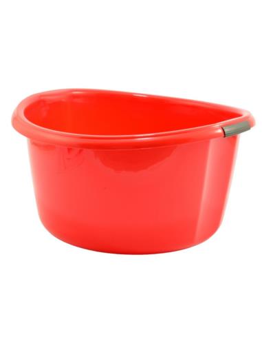 Miska plastikowa Solidna 30L czerwona