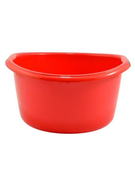 Miska plastikowa Solidna 25L czerwona