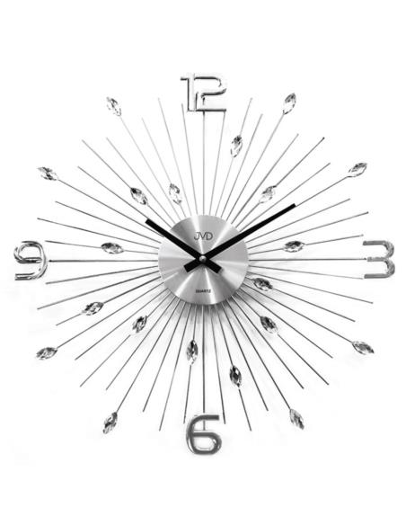 Zegar ścienny metalowy 49cm JVD HT104