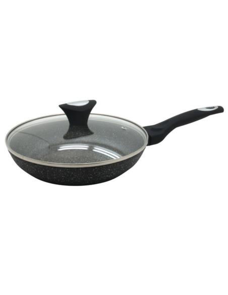 Patelnia 26cm marmurowa z/p IND Klausberg KB-7040