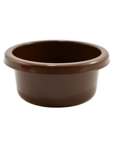 Miska plastikowa Classic 4L 26cm brązowa