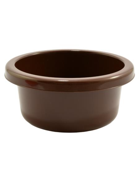 Miska plastikowa Classic 4L 26cm brązowa
