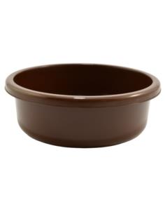 Miska plastikowa Classic 9L 36cm brązowa