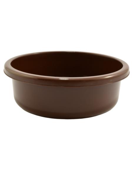 Miska plastikowa Classic 9L 36cm brązowa