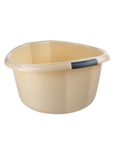 Miska plastikowa Solidna 15L beż
