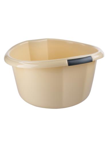 Miska plastikowa Solidna 15L beż