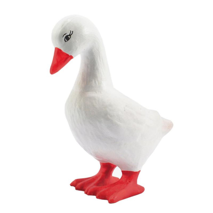 Figurka Gęś h:21cm 181 ceramiczna mała