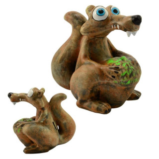 Skarbonka ceramiczna Wiewiór h:23cm 440