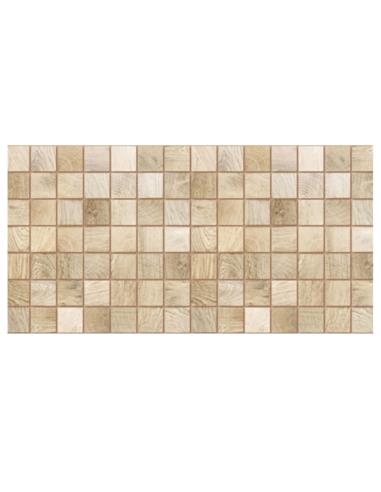 Panel PVC 98x48cm kafelki drewno 13961