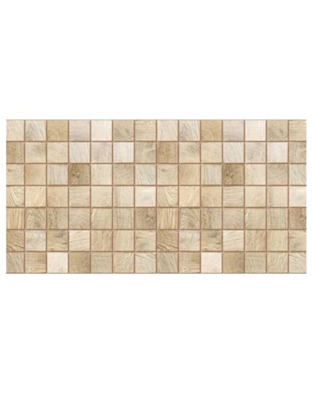 Panel PVC 98x48cm kafelki drewno 13961