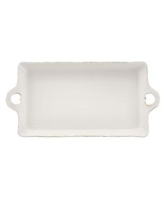Taca ceramiczna 30x14,5cm Clara Gold Ivory AZ087