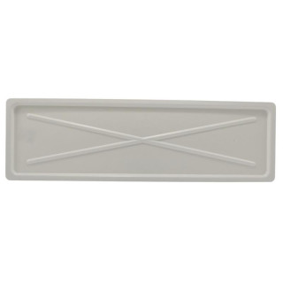 Podstawka pod suszarkę 75x22,5cm biała wąska