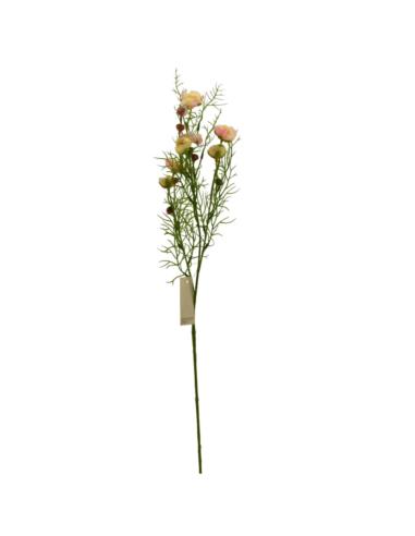 Kwiat sztuczny Ranunculus 75cm 07.3038 mix