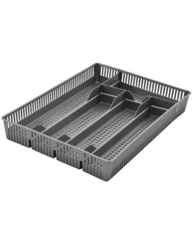 Wkład do szuflad 23x31cm ażurowy srebrny