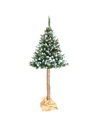Choinka-Sosna na pniu szroniona 220cm z szyszką