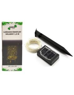 Łańcuch solarny świecący 9,9m+1,5m 100Led  0067