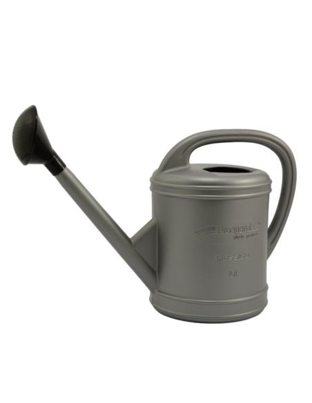 Konewka 10L plastikowa Classico srebna IKCL10
