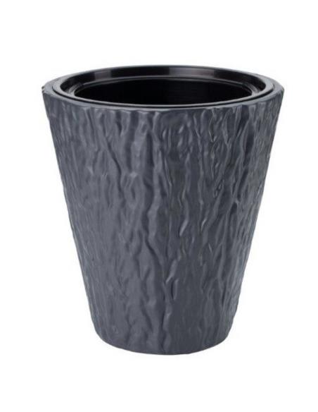 Doniczka Kora 30cm h:33,5cm antracyt 4630