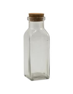 Butelka 0,4L +korek szklana 9661