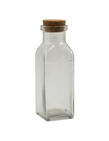 Butelka 0,4L +korek szklana 9661