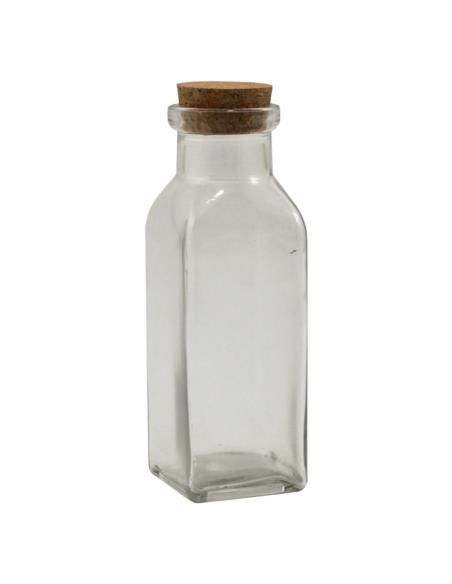 Butelka 0,4L +korek szklana 9661