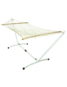 Hamak siatka drewno OH-440012 200x70cm