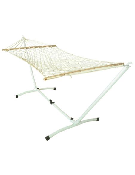 Hamak siatka drewno OH-440012 200x70cm