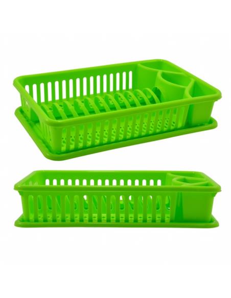 Suszarka do naczyń plastikowa Lux I zielona