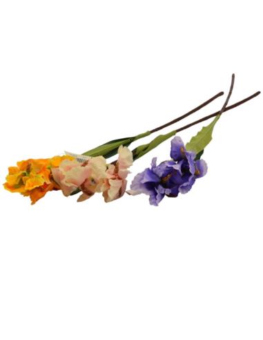 Kwiat sztuczny Irys 74cm 07.8510 mix