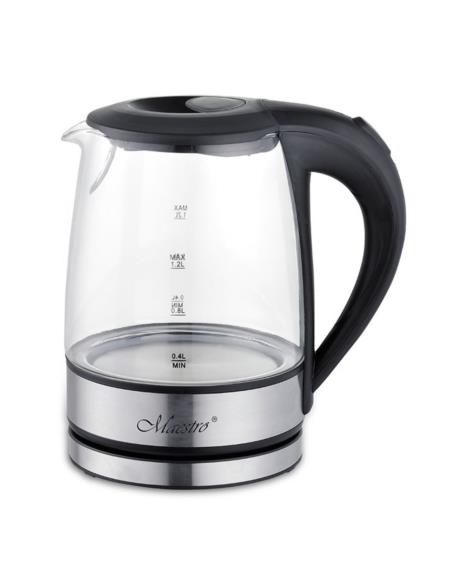 Czajnik elektryczny Maestro 1,2L MR-062B szklany