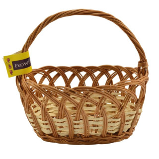 Koszyk wiklinowy wielkanocny duży 0320 mix