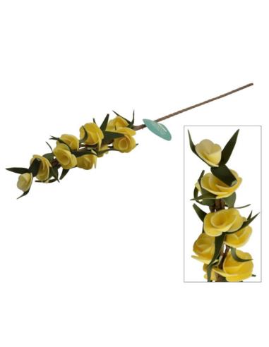 Gałązka ozdobna Róża 95cm piankowa FLLY034 mix