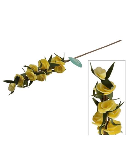 Gałązka ozdobna Róża 95cm piankowa FLLY034 mix