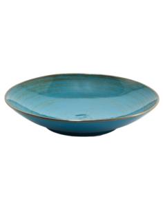 Talerz Bogucice Nostalgia Lazur głęboki 22cm