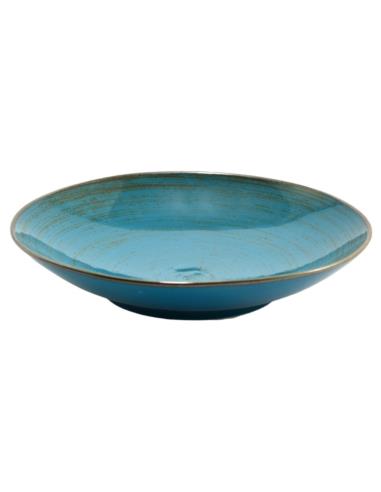 Talerz Bogucice Nostalgia Lazur głęboki 22cm