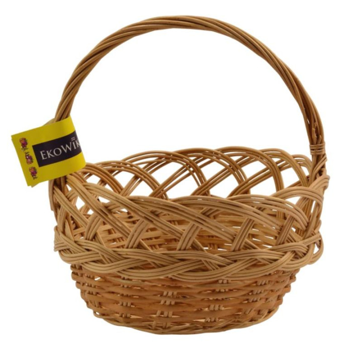 Koszyk wiklinowy wielkanocny duży 0320 mix