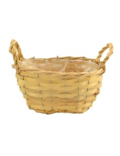 Koszyk pleciony owal 24x17x13cm DRV477