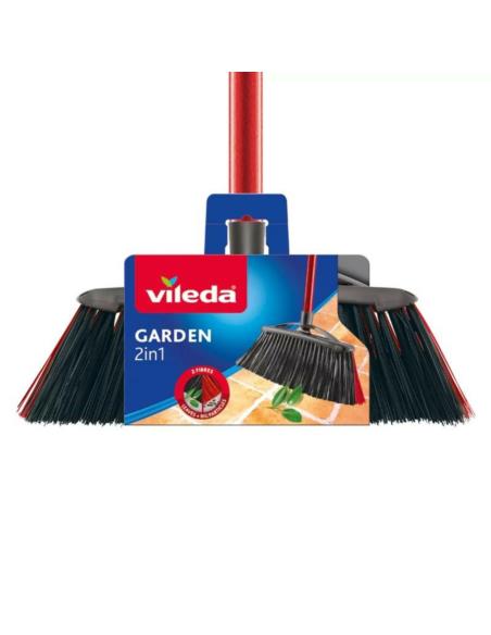 Szczotka +kij Vileda zewnętrzna Garden 2w1