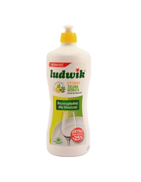 Płyn do naczyń LUDWIK 900g cytryna zielona herbata