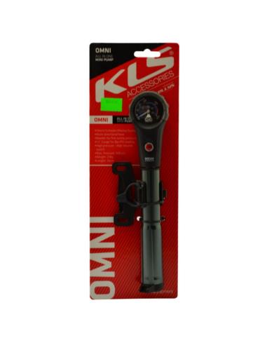 Pompka Kellys KLS Omni z manometrem do opon i amortyzatorów