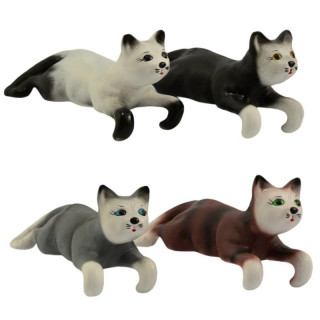 Figurka Kot leżący 501 mix