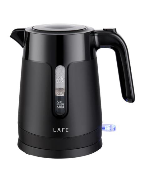 Czajnik elektryczny Lafe 1,0L Essential S Black
