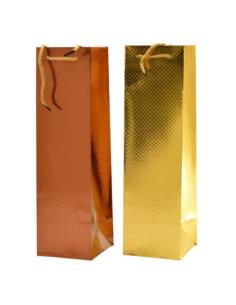 Torebka ozdobna 36x12x9cm butelkowa mix 2