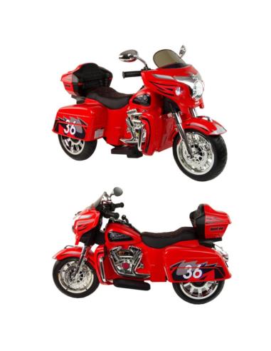 Motor na akumulator trójkołowy Goldwing czerwony