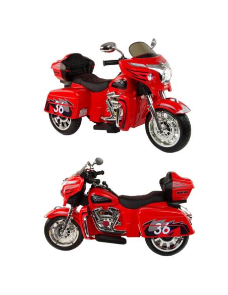 Motor na akumulator trójkołowy Goldwing czerwony