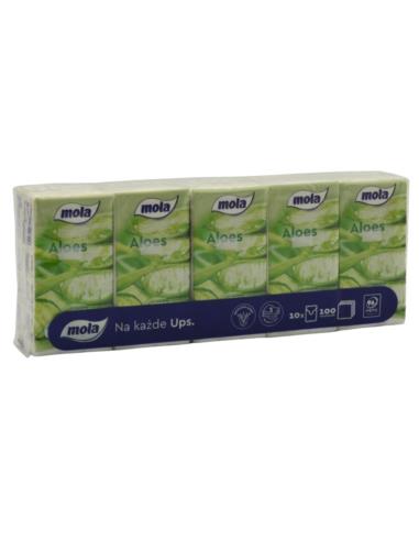 Chusteczki higieniczne Mola aloes 10szt