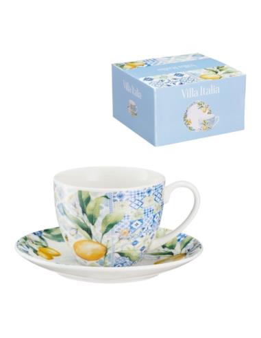 Filiżanka ze spodkiem 240ml Limonetti GB115 Villa Italia