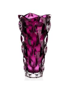 Wazon kryształ Bohemia Samba Purple 30,5cm
