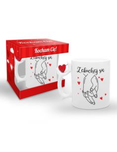 Kubek 300ml Walentynki "Zakochaj się"